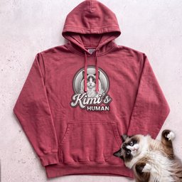 Personalized Cats Human Hoodie Gift For Cat Lover