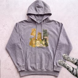 Cute Kitten Cluster Hoodie Gift For Cat Lover