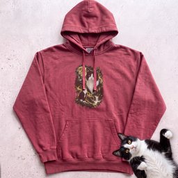 Cat Personalized Moon Hoodie Custom Cat With Full Moon Graphic Gift For Cat Lover