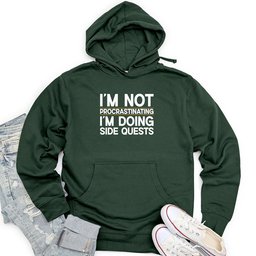 I’m Not Procrastinating I’m Doing Side Quests Unisex Midweight Hoodie