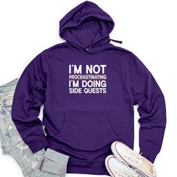 I’m Not Procrastinating I’m Doing Side Quests Unisex Midweight Hoodie