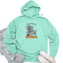 JUST WAITING FOR HALLOWEEN Unisex Midweight Hoodie