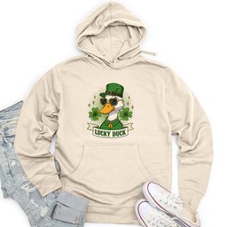 Lucky Duck Unisex Midweight Hoodie