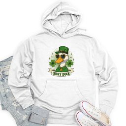 Lucky Duck Unisex Midweight Hoodie