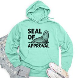 Seal of Approval Unisex Midweight Hoodie