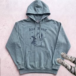 Aur Naur Cat Yawn Hoodie Gift For Cat Lover