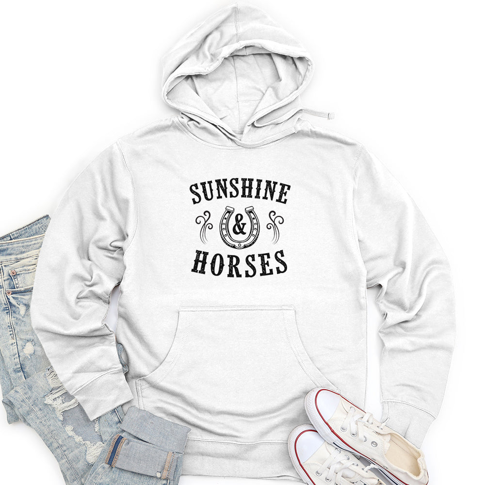 Sunshine & Horses Unisex Midweight Hoodie