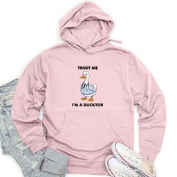 Trust Me I'm A Ducktor Unisex Midweight Hoodie