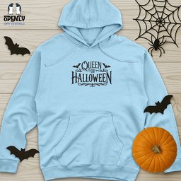 Queen Of Halloween Unisex Midweight Hoodie