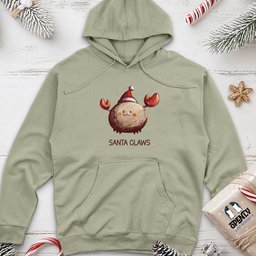 Santa Claws Unisex Midweight Hoodie