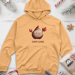 Santa Claws Unisex Midweight Hoodie