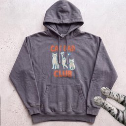Cat Dad Club Hoodie Gift For Dad