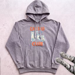 Cat Dad Club Hoodie Gift For Dad