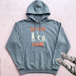 Cat Dad Club Hoodie Gift For Dad