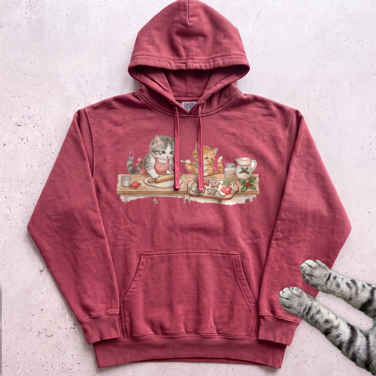 Cookie Crew Cat Hoodie Gift For Cat Lover