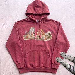Cookie Crew Cat Hoodie Gift For Cat Lover