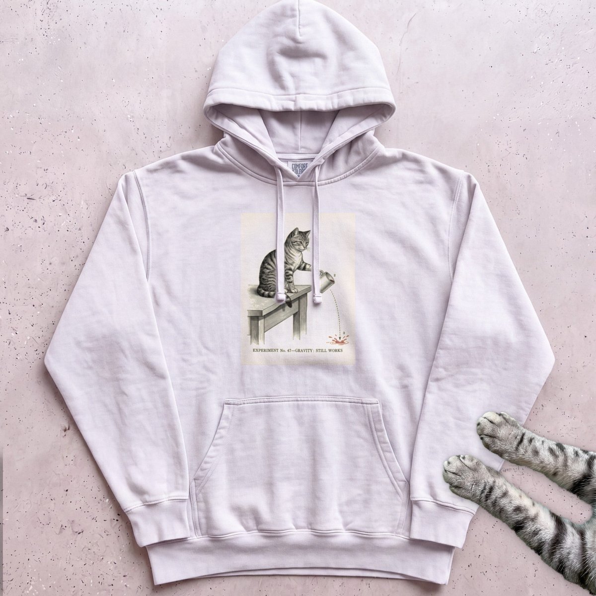 Gravity Check Cat Hoodie Gift For Cat Lover