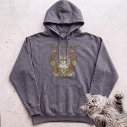 Life Is Better With Your Cat Customizable Personalized Hoodie Gift For Cat Lover