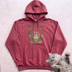 Life Is Better With Your Cat Customizable Personalized Hoodie Gift For Cat Lover