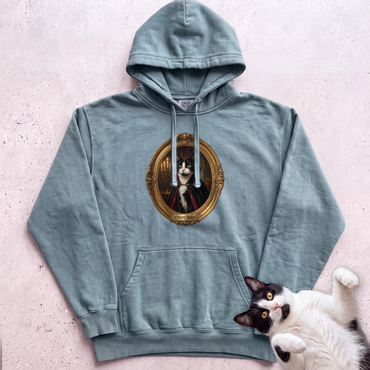 Personalized Count Vampire Cat Hoodie Gift For Cat Lover