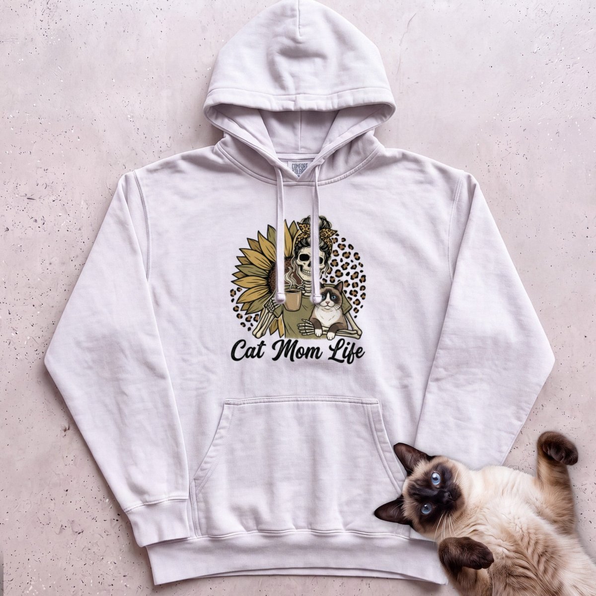 Cat Mom Life Personalized Cat Hoodie Gift For Mom