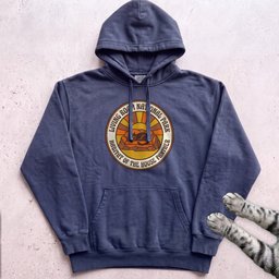 Living Room National Park Cat Hoodie Gift For Cat Lover