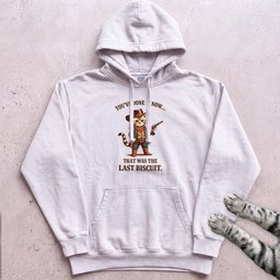 Last Biscuit Hoodie Gift For Cat Lover