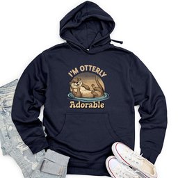 I’m Otterly Adorable Unisex Midweight Hoodie