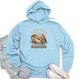 I’m Otterly Adorable Unisex Midweight Hoodie