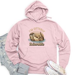 I’m Otterly Adorable Unisex Midweight Hoodie