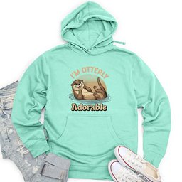 I’m Otterly Adorable Unisex Midweight Hoodie