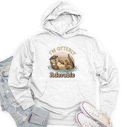 I’m Otterly Adorable Unisex Midweight Hoodie