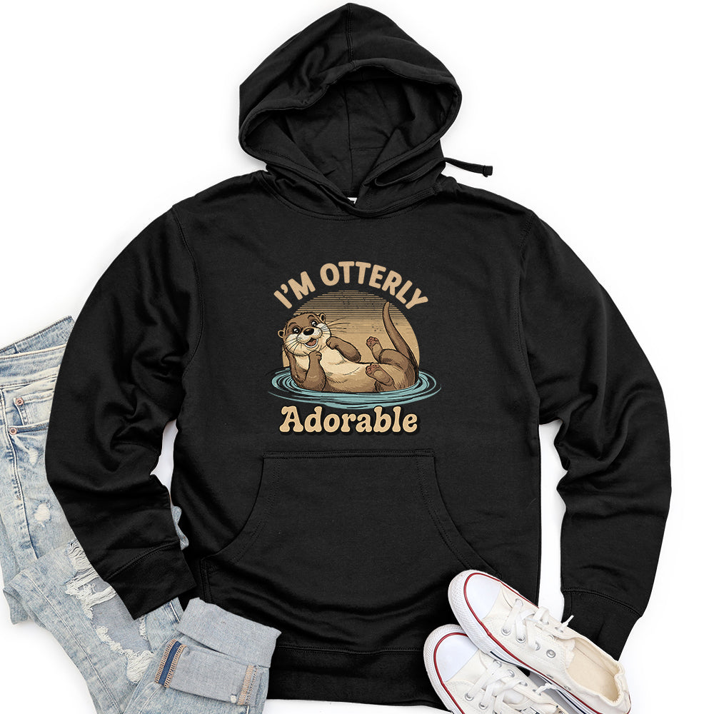I’m Otterly Adorable Unisex Midweight Hoodie
