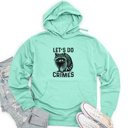 Let's Do Crimes Unisex Midweight Hoodie