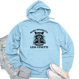 More Spaghetti Less Upsetti 2 Unisex Midweight Hoodie