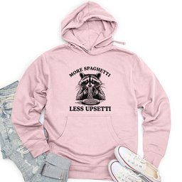 More Spaghetti Less Upsetti 2 Unisex Midweight Hoodie