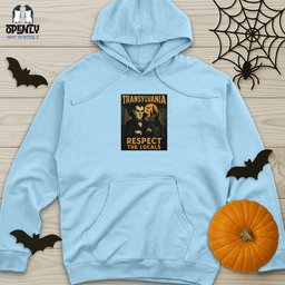 Transylvania Respect the Locals Unisex Midweight Hoodie