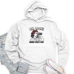 Oh Look Nobody Gives A Shit Unisex Midweight Hoodie