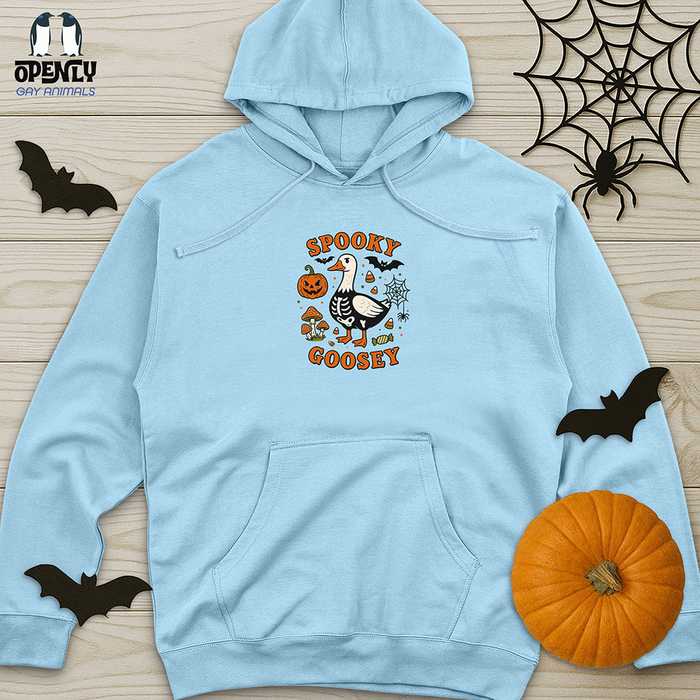 Spooky Goose Unisex Midweight Hoodie