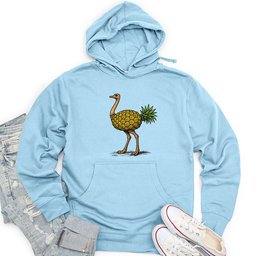 Pine-Ostrich Unisex Midweight Hoodie