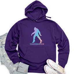 Yasssquatch Unisex Midweight Hoodie