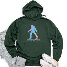 Yasssquatch Unisex Midweight Hoodie