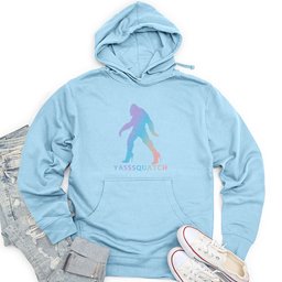 Yasssquatch Unisex Midweight Hoodie