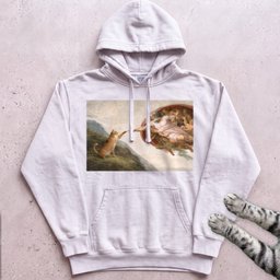 Renaissance Cat Hoodie Gift For Cat Lover