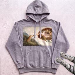 Renaissance Cat Hoodie Gift For Cat Lover