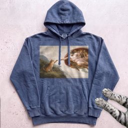 Renaissance Cat Hoodie Gift For Cat Lover