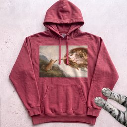 Renaissance Cat Hoodie Gift For Cat Lover