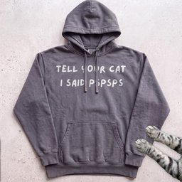 Psspss Cat Hoodie Gift For Cat Lover