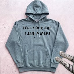 Psspss Cat Hoodie Gift For Cat Lover