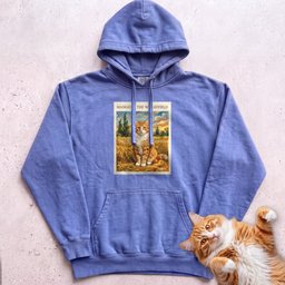 Personalized In The Wheatfield Cat Hoodie Gift For Cat Lover